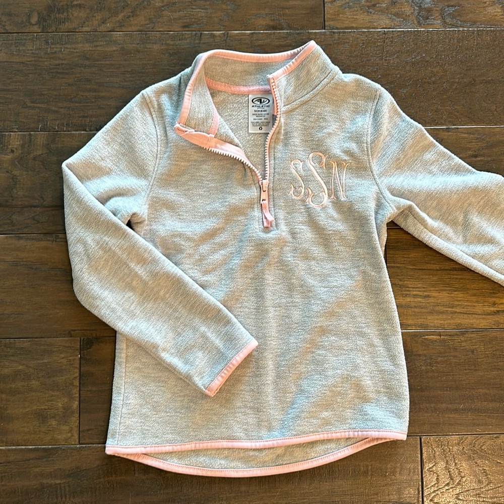 SSN monogrammed fleece